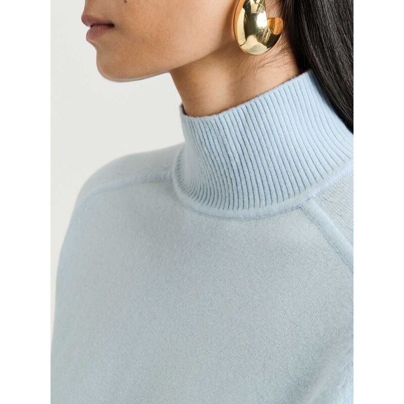 Veronika Maine Merino Funnel Neck Sweater image number 2